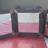 Mirror metal triptych