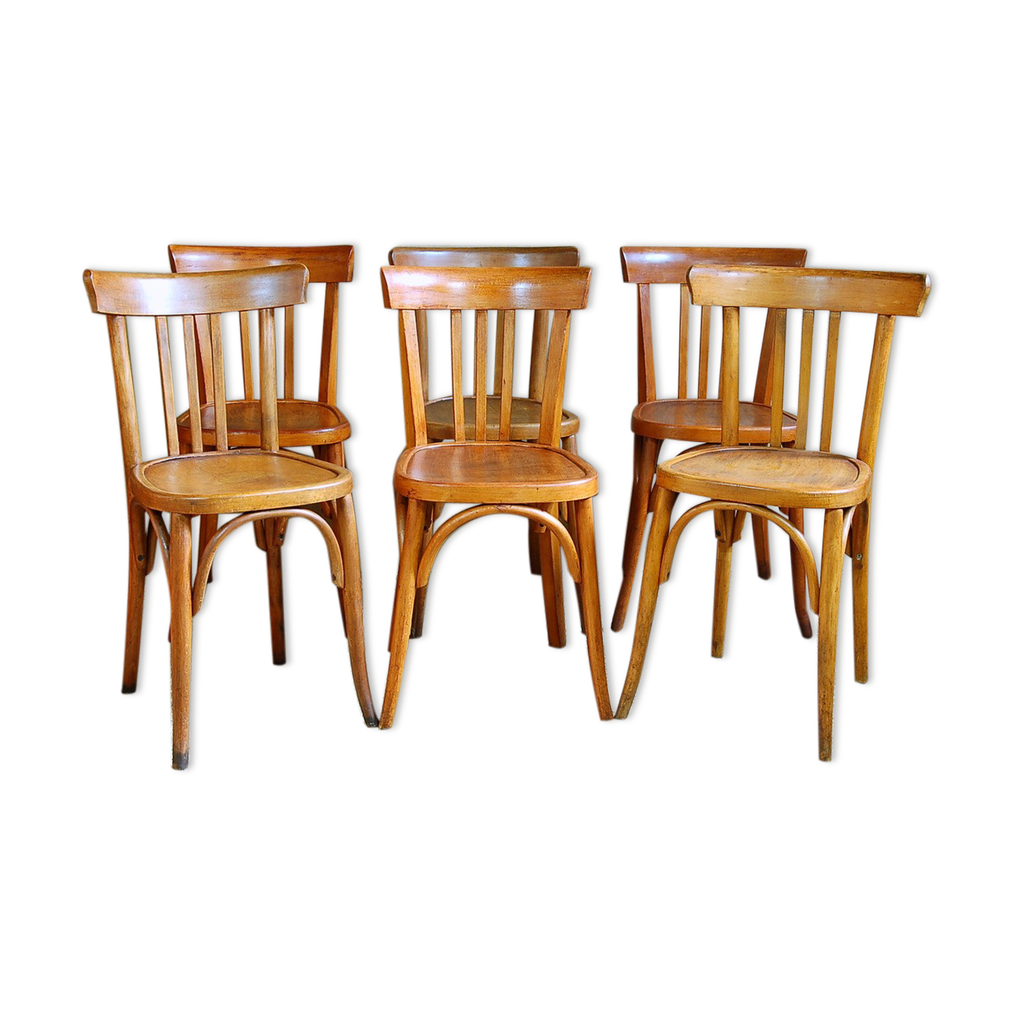 6 Fischel and Mahieu chairs 30s