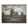 Oil on canvas, Dutch school of the 20th century. Landscape. Pierre Fulpe.
