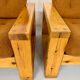 Set of 2 Swedish design pine armchairs by Roland Wilhelmsson, 1970s