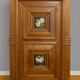 According to Maxime Old: decorative furniture in oak and ceramic from the Art Deco period (B)