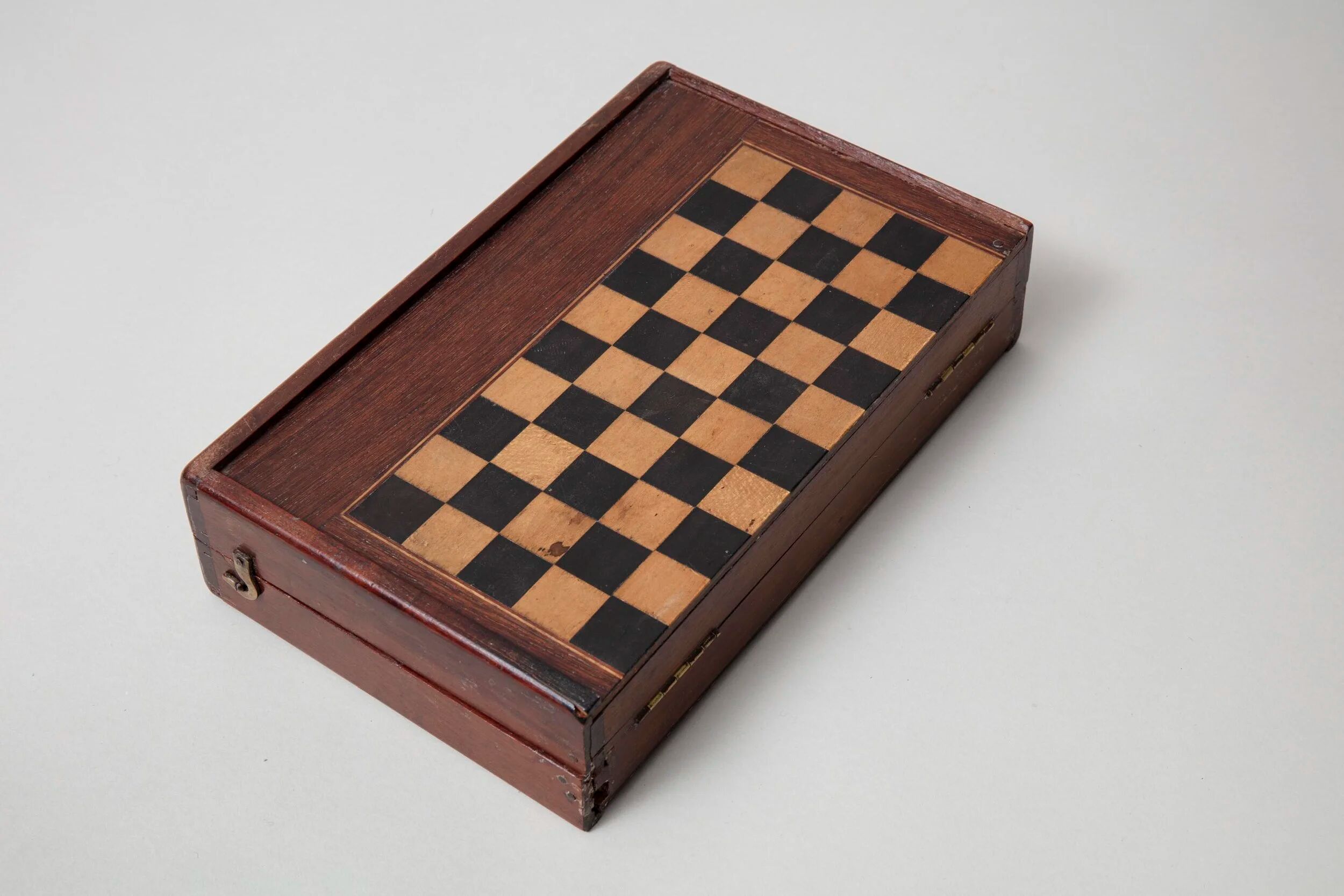 Jeu de voyage backgammon et dames vers 1920