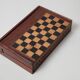 Jeu de voyage backgammon et dames vers 1920