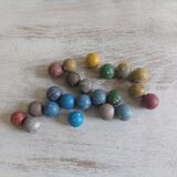 Set of terracotta balls