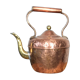 Old copper and brass teapot