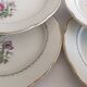 Assiettes plates Digoin & Sarreguemines