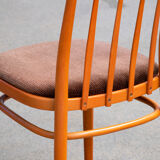 Series of 4 chairs bistrots scnadinave vintage