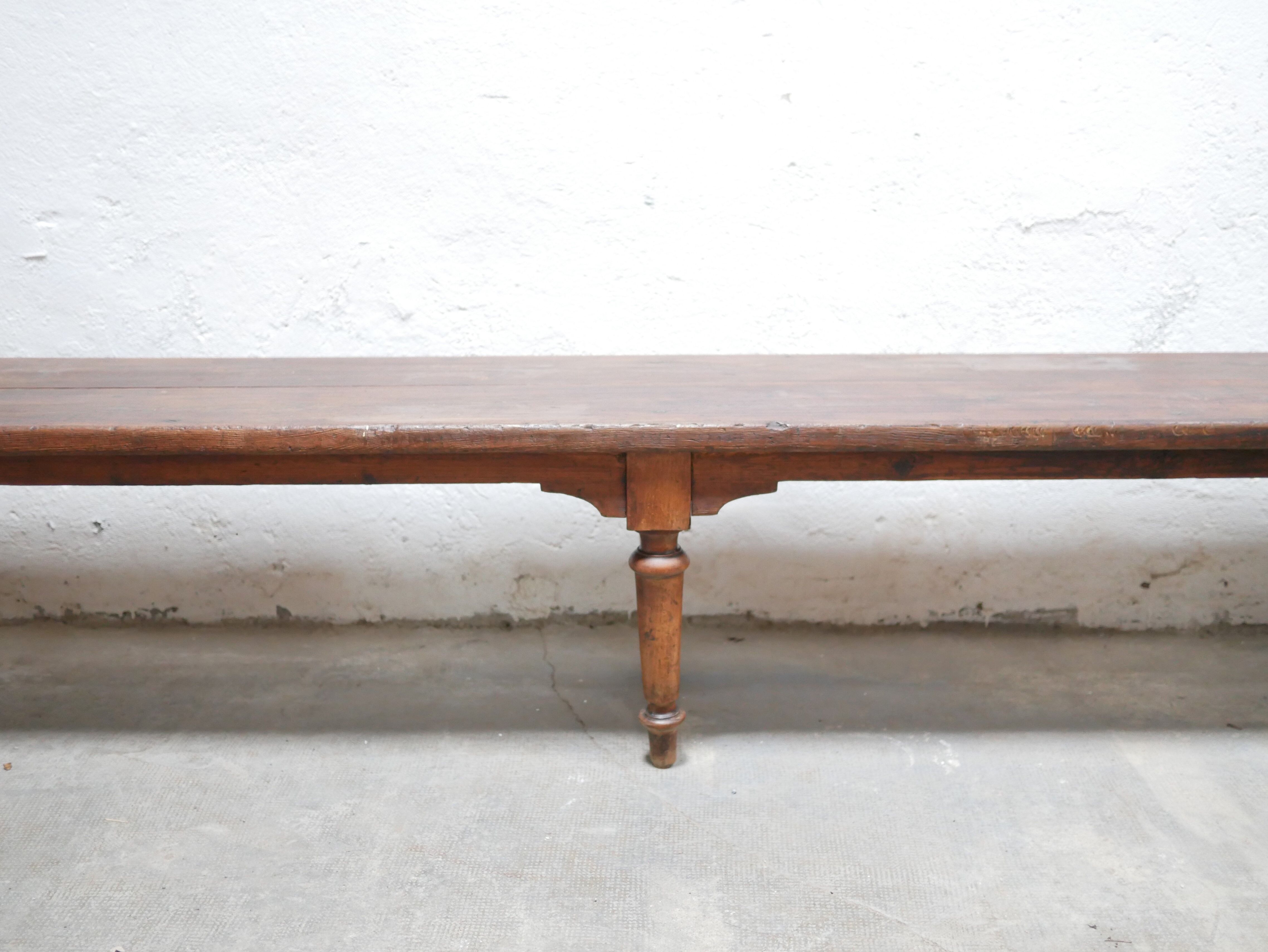 Wooden bench XIX th