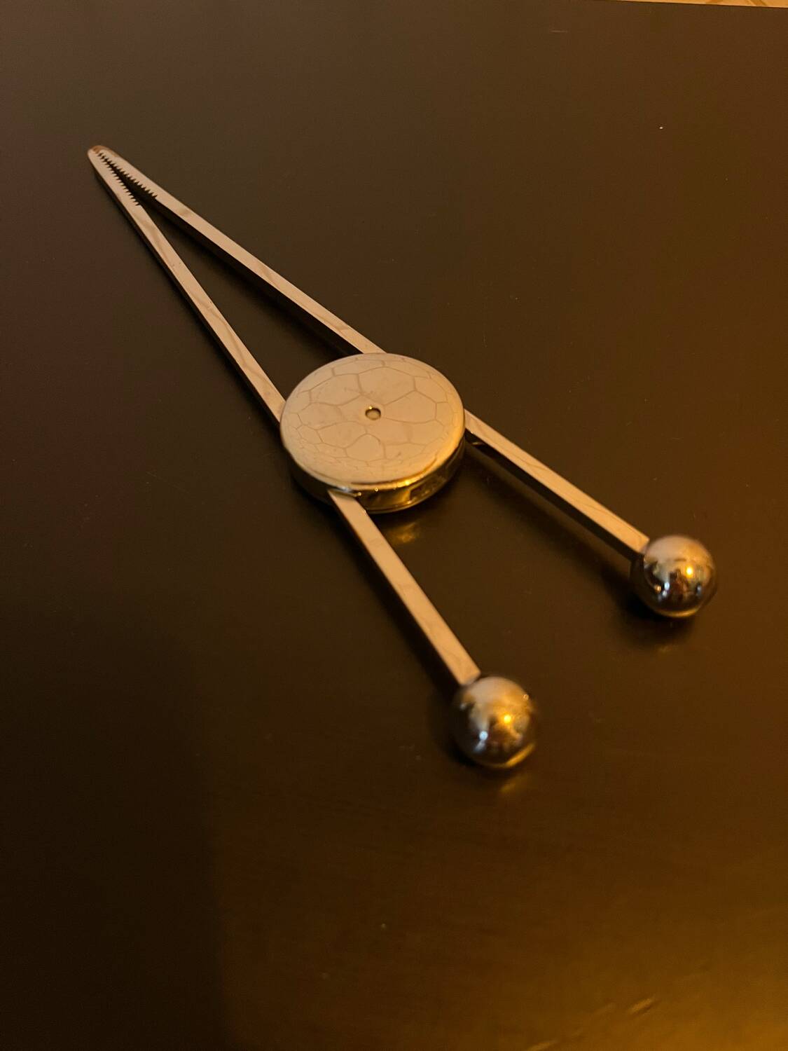 Adnet style sugar tongs or ice cube