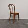 Chaise N.18 en bois courbé années 1980