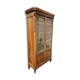 Louis XVI-style walnut library showcase