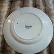 Large antique ironstone dish