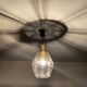 Vintage Apace Age Limburg Glass Pendant Light