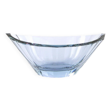 Jardinière Art Déco, verre alexandrite, Bohême, Tchécoslovaquie, années 1930