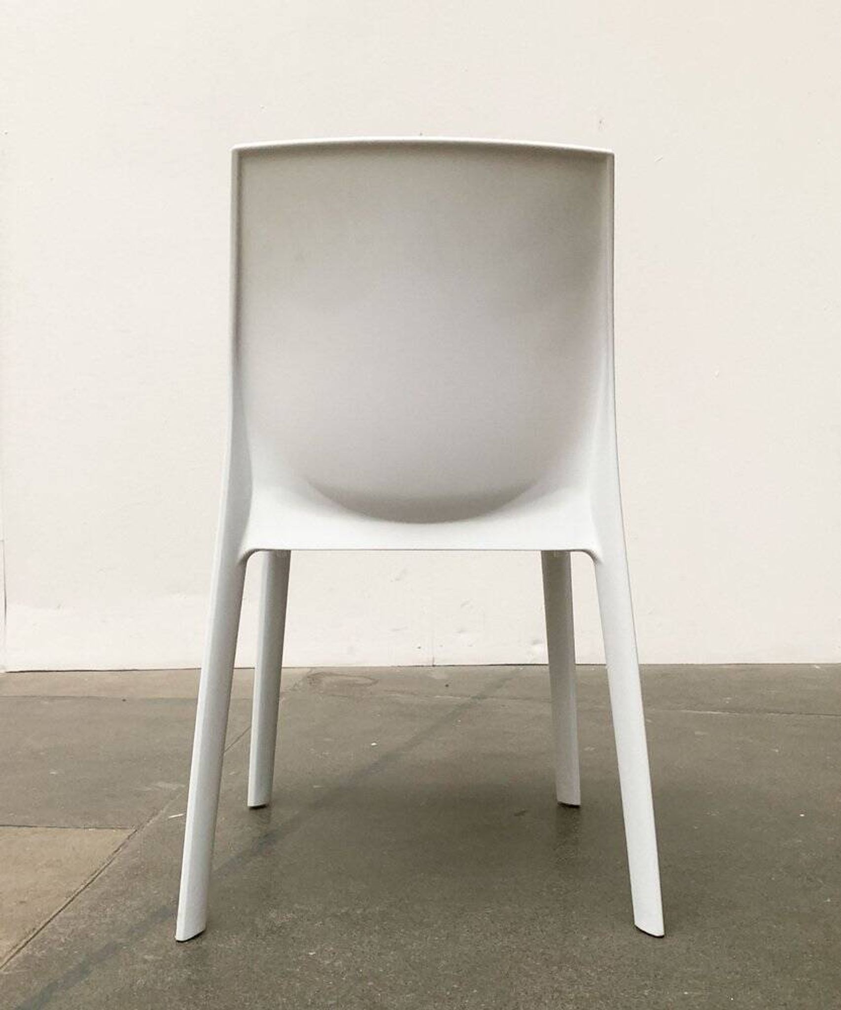 Stackable plastic auxiliary chair Italian Rome