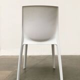 Stackable plastic auxiliary chair Italian Rome