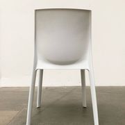 Stackable plastic auxiliary chair Italian Rome