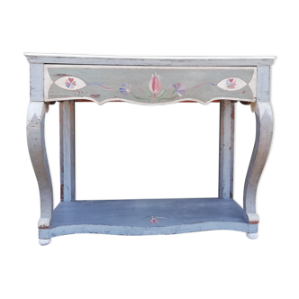 Decorated console