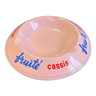 Ashtray Fruity porcelain