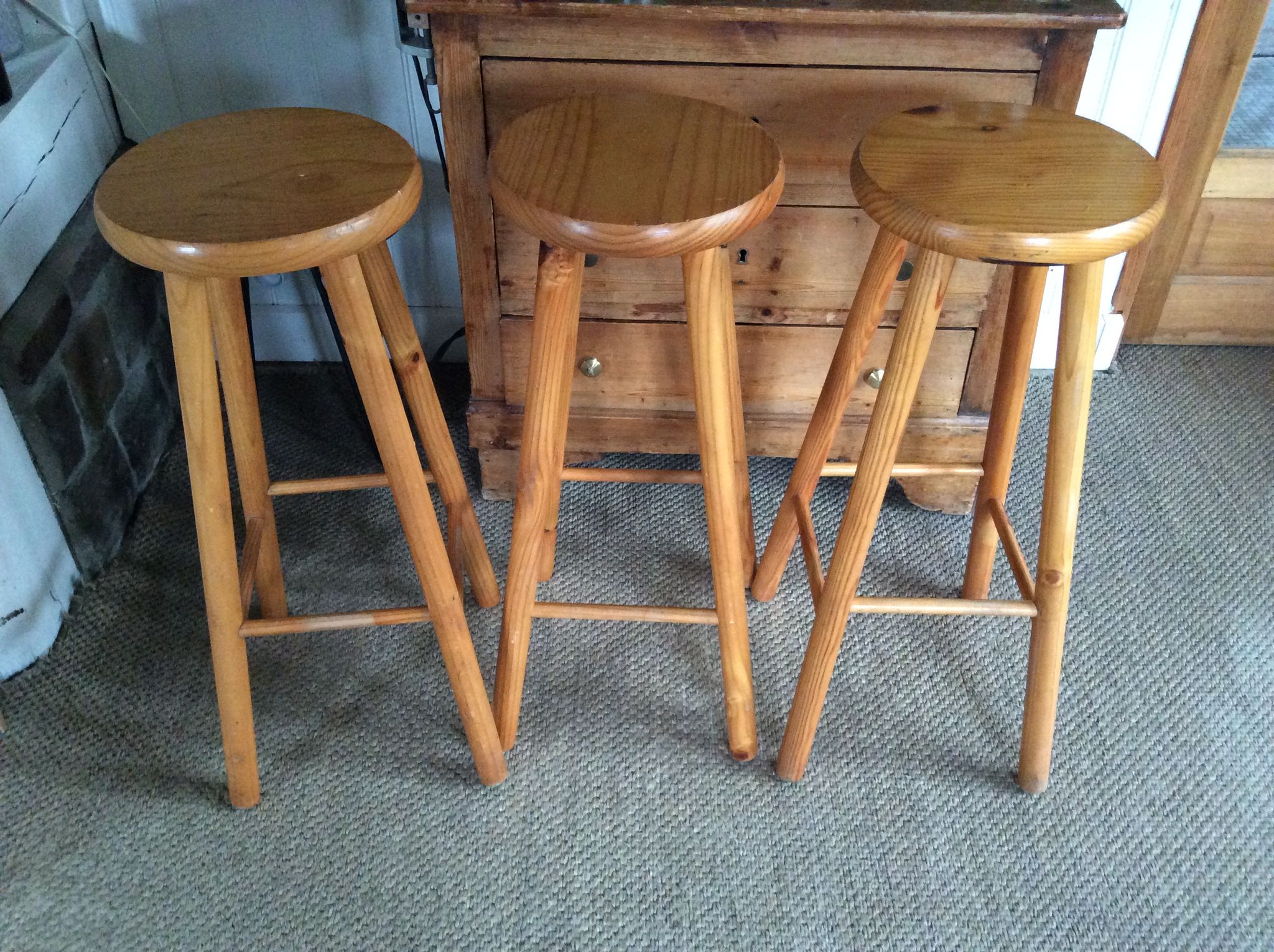 3 tabourets de bar