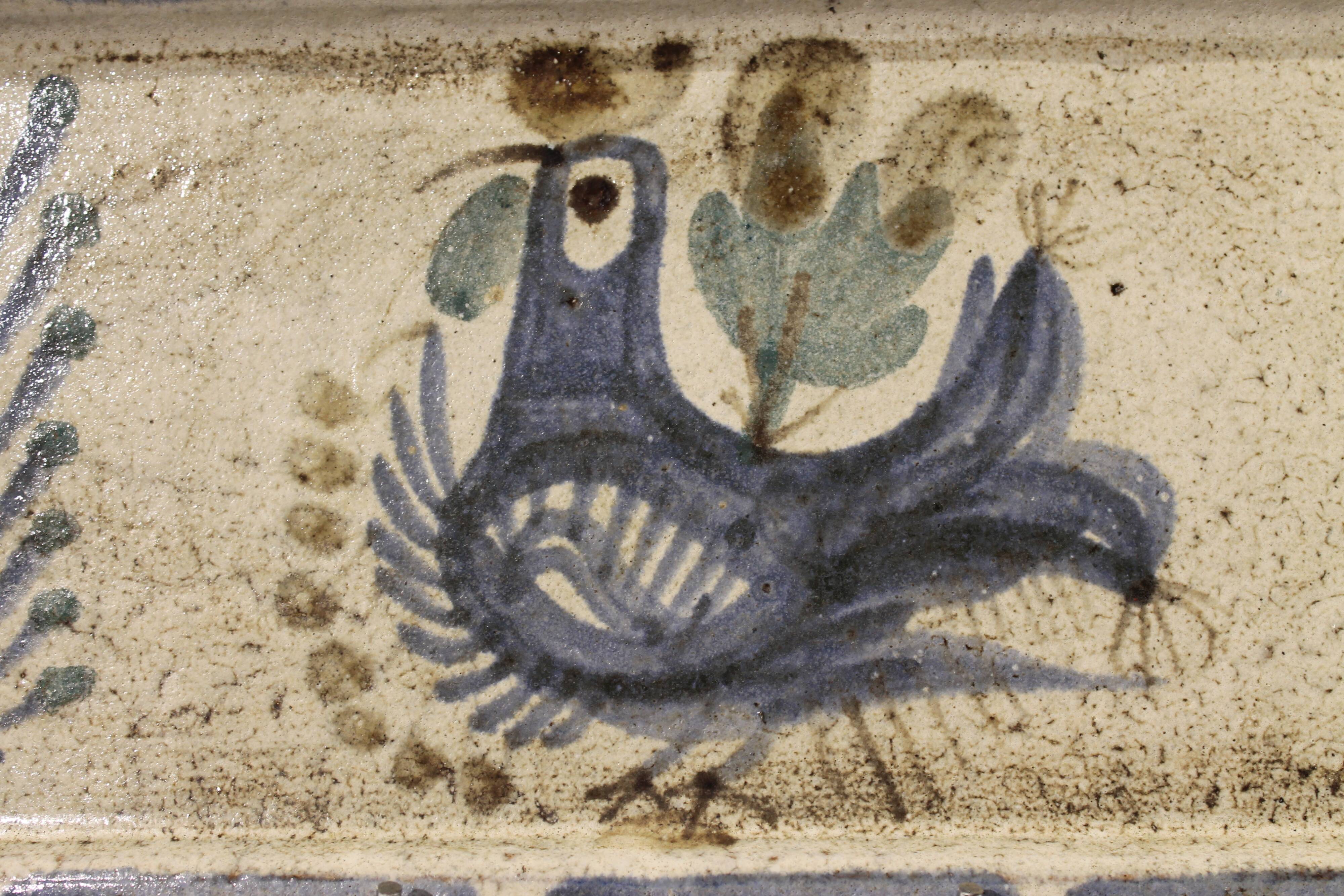 Large Gustave Reynaud dish