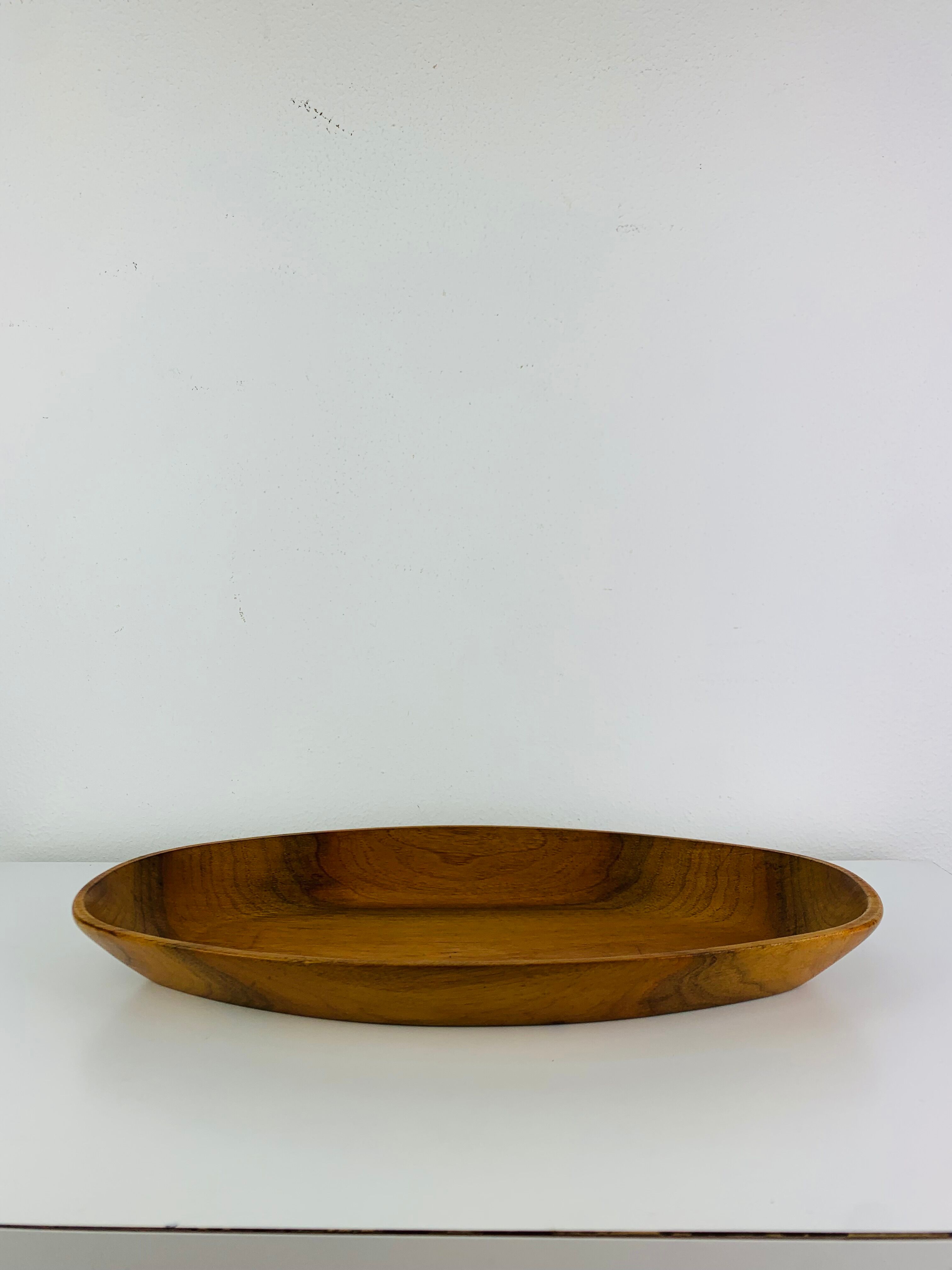 Vide poche scandinave teck, années 60