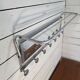 Aluminium coat rack from the 1950s.