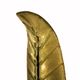 Pair of Green Murano Glass Leaf Wall Sconces, Italy 1990s