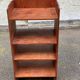 Vintage Scandinavian wooden shelf 91cm