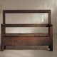 Wooden chest bench from Auvergne, 19th century