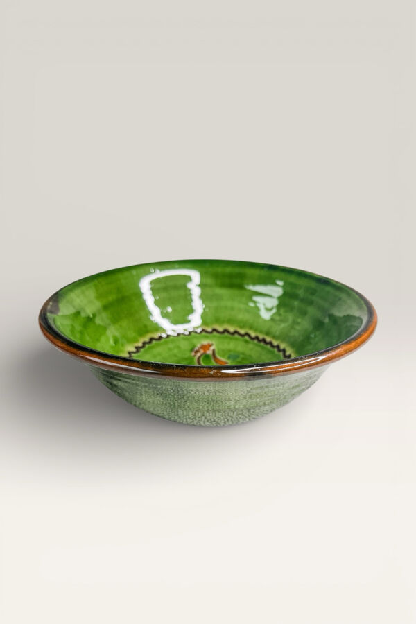 Coupelle en céramique artisanale de Tito Ubeda espagne  Motif Coq