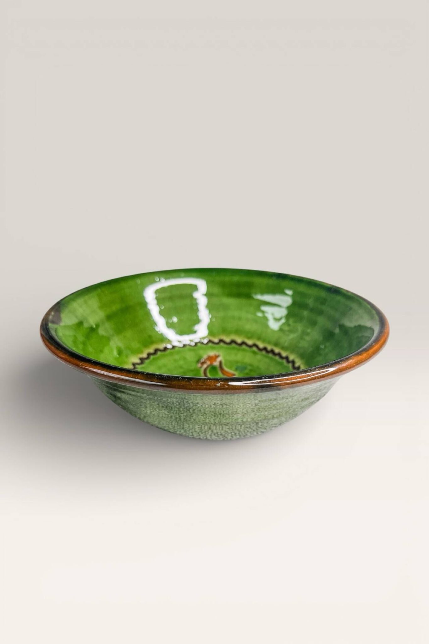 Coupelle en céramique artisanale de Tito Ubeda espagne  Motif Coq