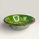 Handcrafted ceramic bowl by Tito Ubeda, Spain. Rooster motif.