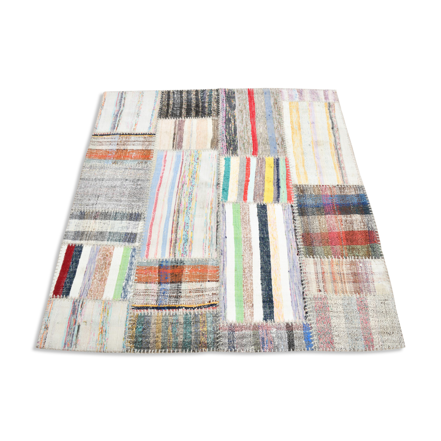 Tapis ethnique, 147x154cm