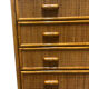 1970s rattan chest of drawers