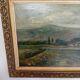 Painting on old panel