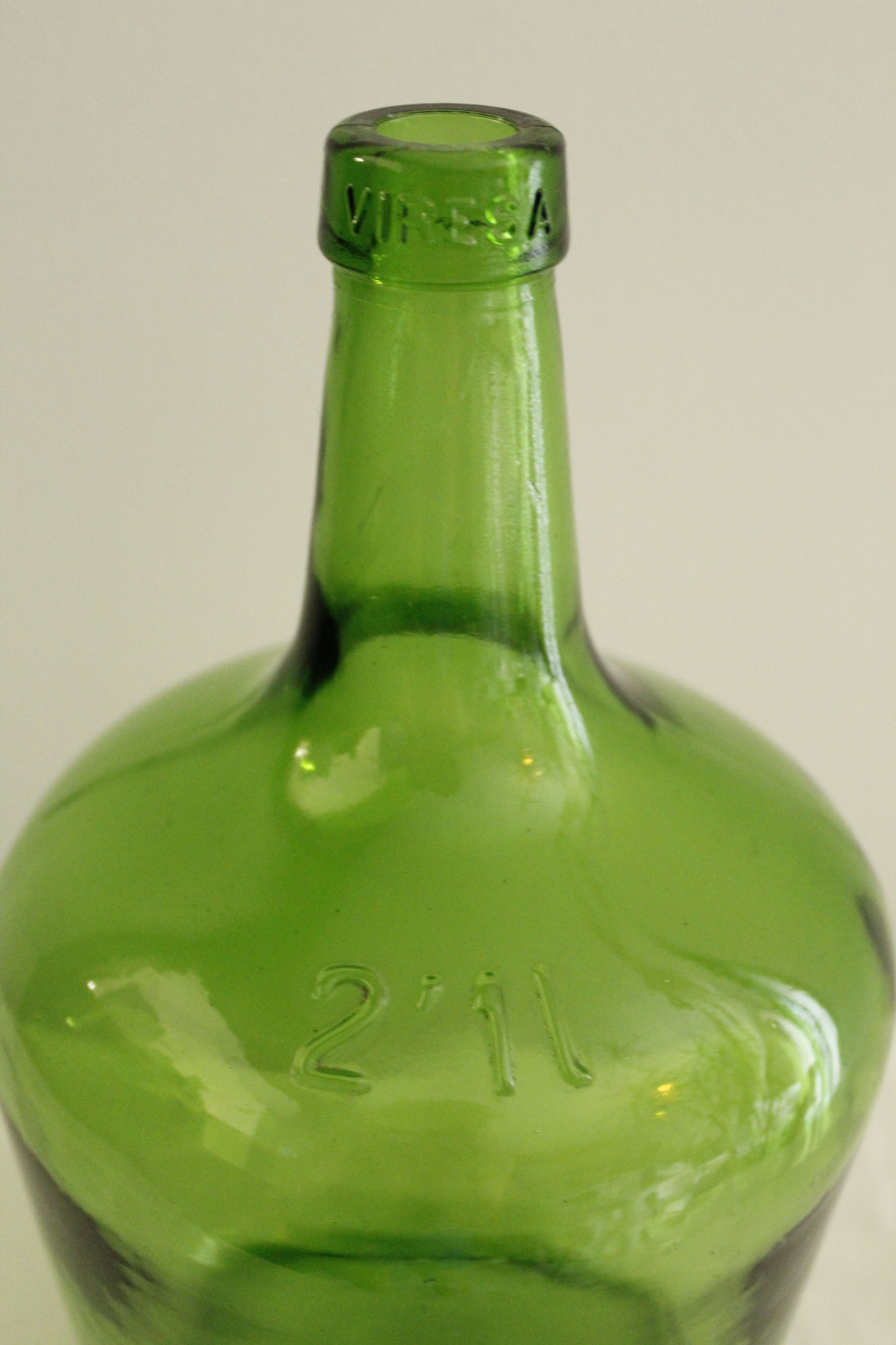 Dame Jeanne - verte - Viresa - 2L