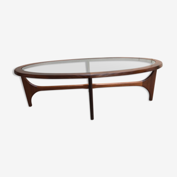 G-Plan oval coffee table
