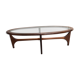 G-Plan oval coffee table