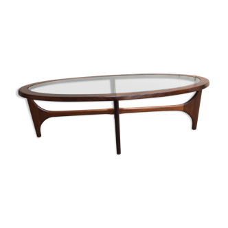 G-Plan oval coffee table