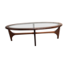 G-Plan oval coffee table