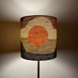 Subway Lampshade in vintage fabric 70s