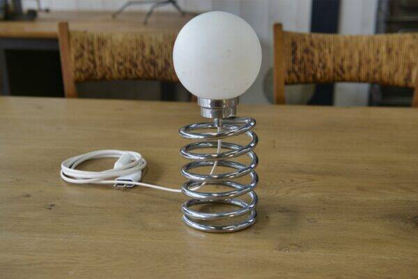 Pair of designer lamps, Spring model, by Ingo Maurer, 20th century