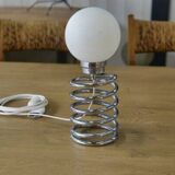 Pair of designer lamps, Spring model, by Ingo Maurer, 20th century