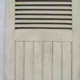 Volet ancien en bois percienne