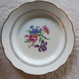 3 flat plates from gien in good condition, florence model