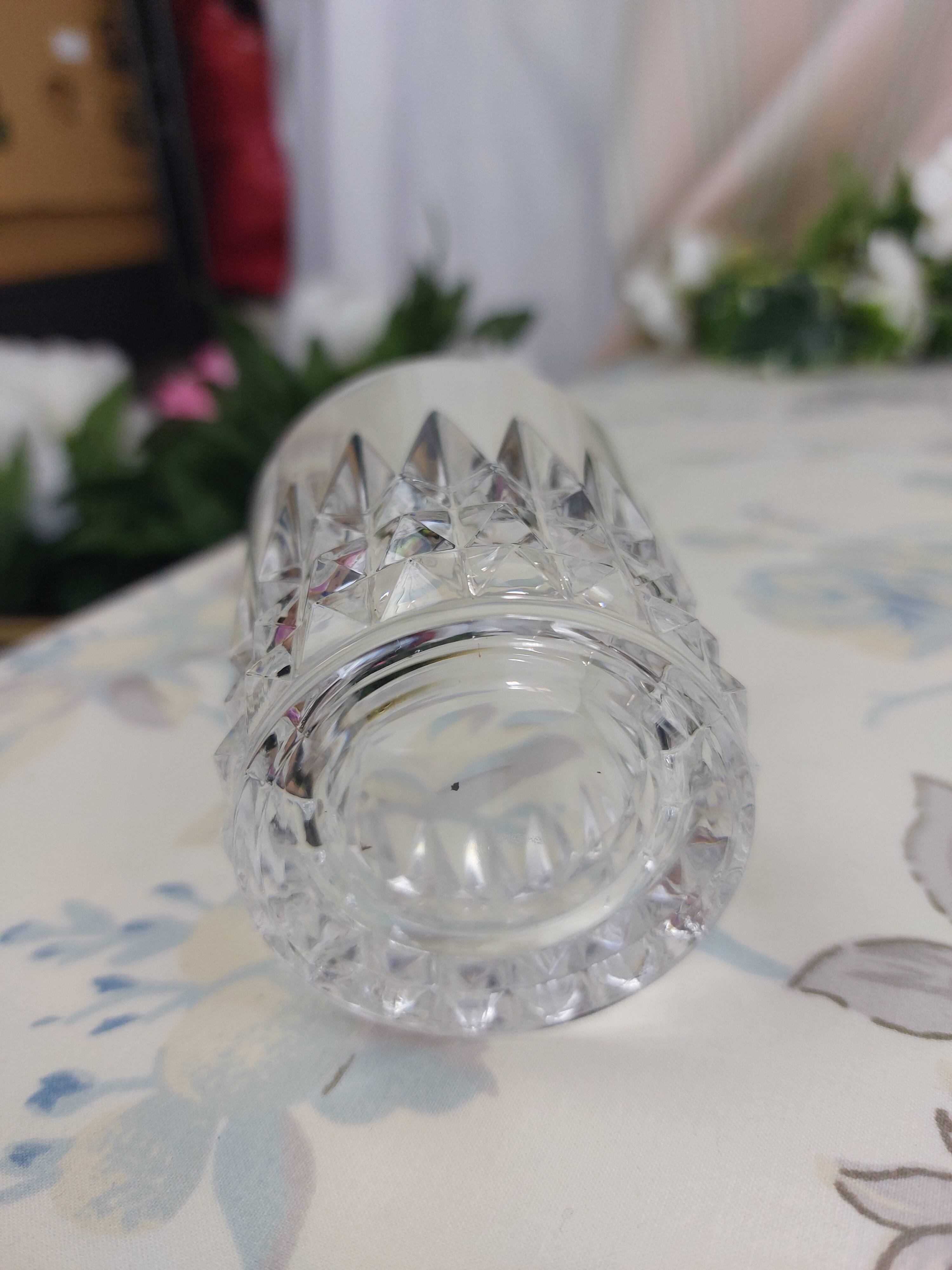 Set de 6 verres en cristal