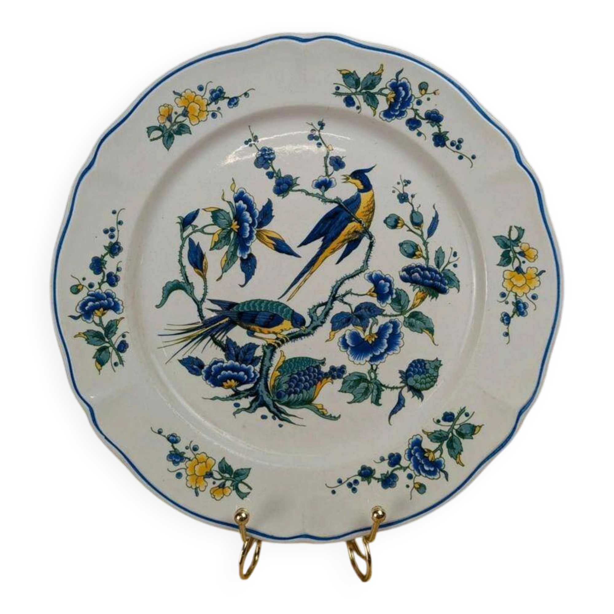 Villeroy & Boch Phoenix blue plate – birds