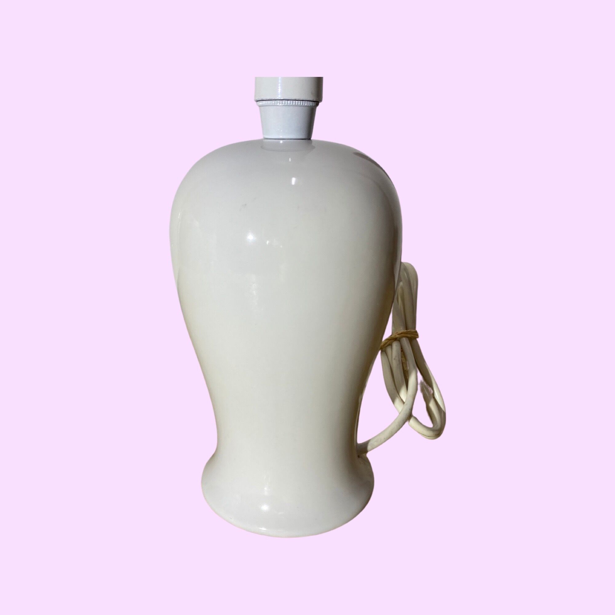 White Retro Danish Desk Light | Scandinavian Table Lamp From The Mid Century Made In Denmark | White