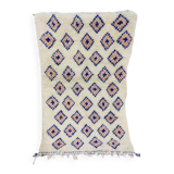 Handmade moroccan berber carpet 127 x 82 cm